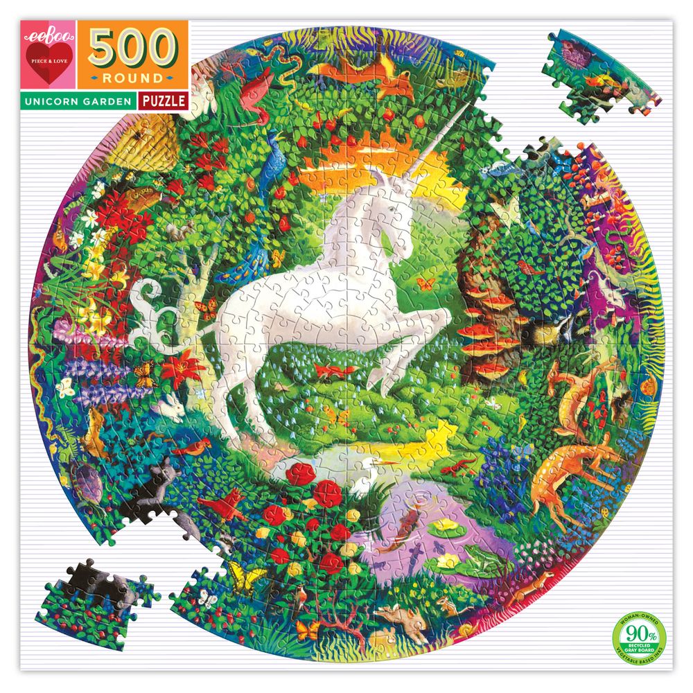 Children's games - Round puzzles 500 pieces - WILSON JEUX