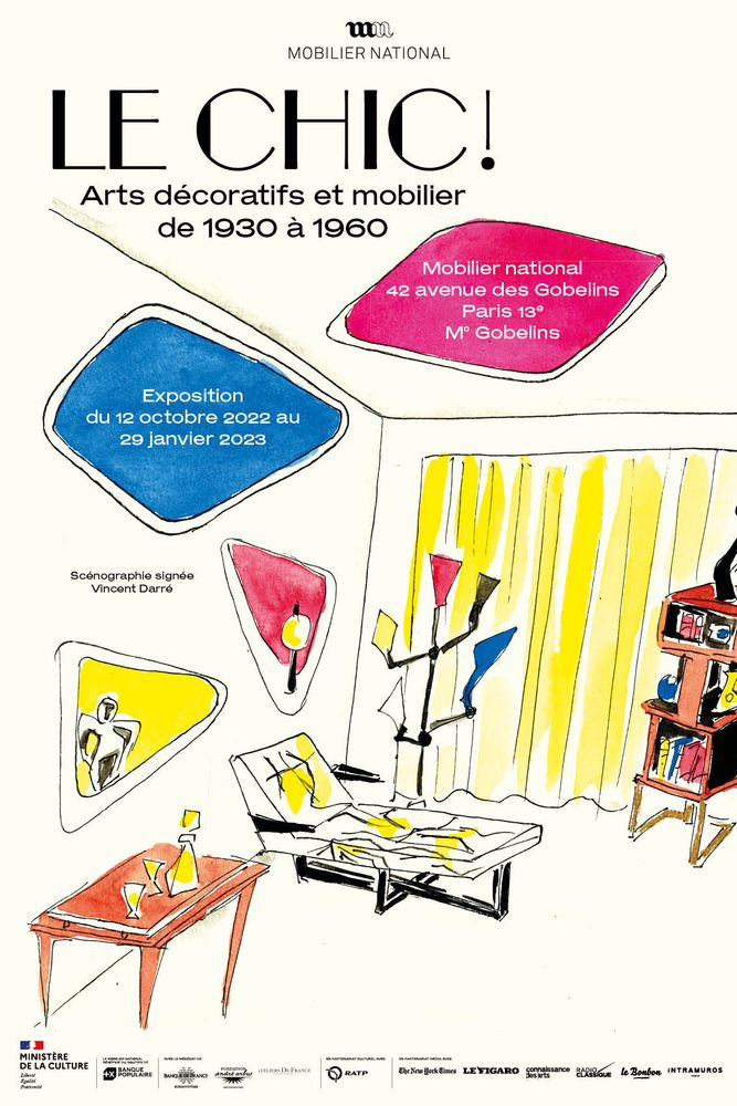 Chaises - Le chic ! Arts décoratifs et mobilier de 1930 à 1960 - MOBILIER NATIONAL