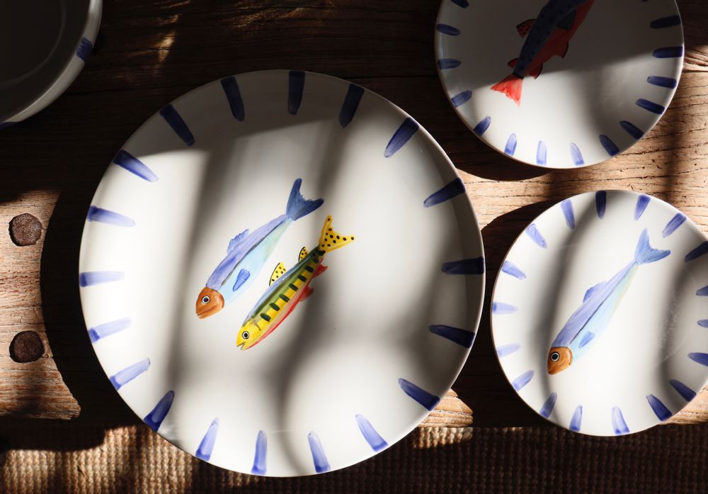 Platter and bowls - NEMA + SARDINA - THE PLATERA