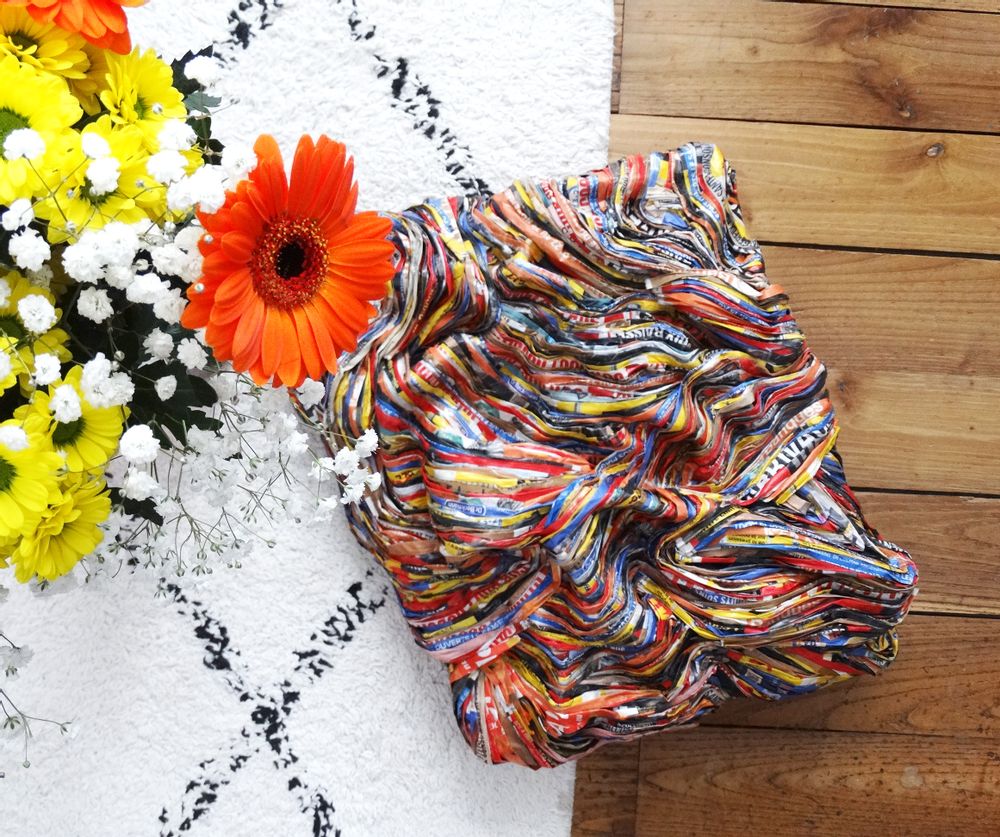 Unique pieces - Sculpture recycled paper INSTANT - HELENE SIELLEZ