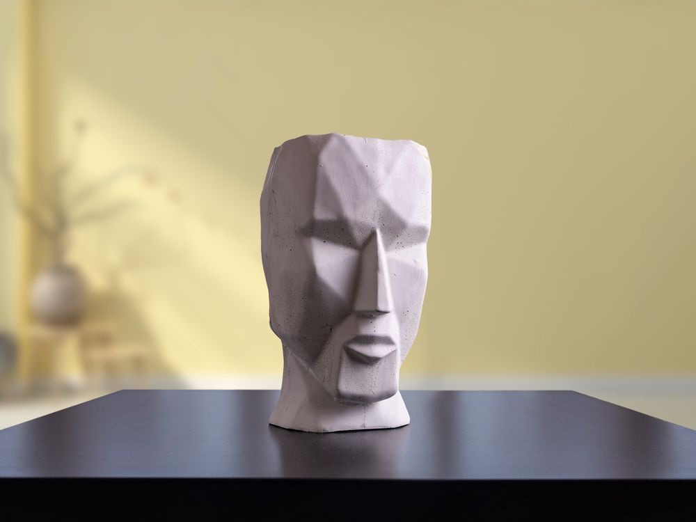 Decorative objects - The Free Man, ecological stone pot - PHYDIASTONE
