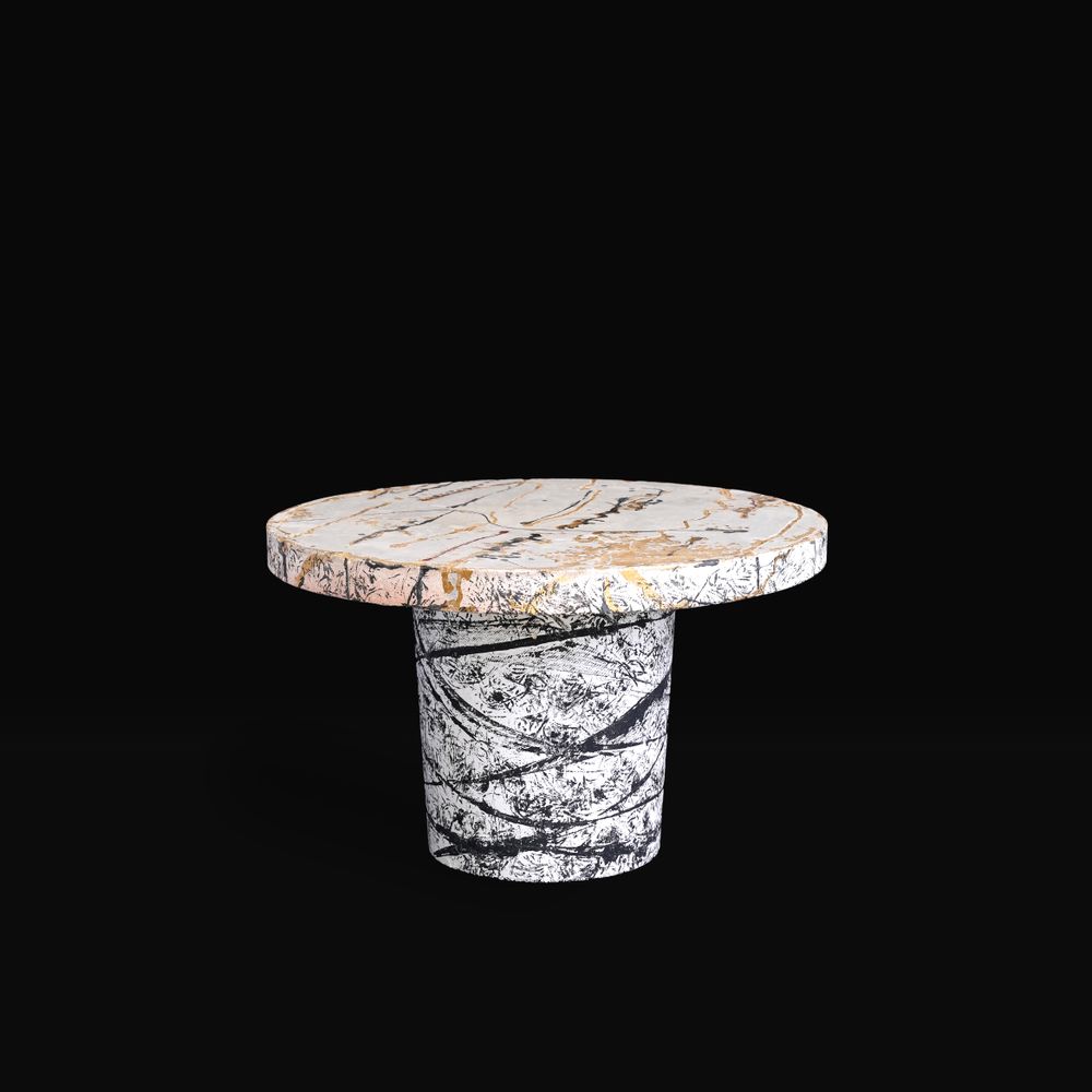 Tables pour hôtels - Little Swan - Table basse en pierre écologique - PHYDIASTONE