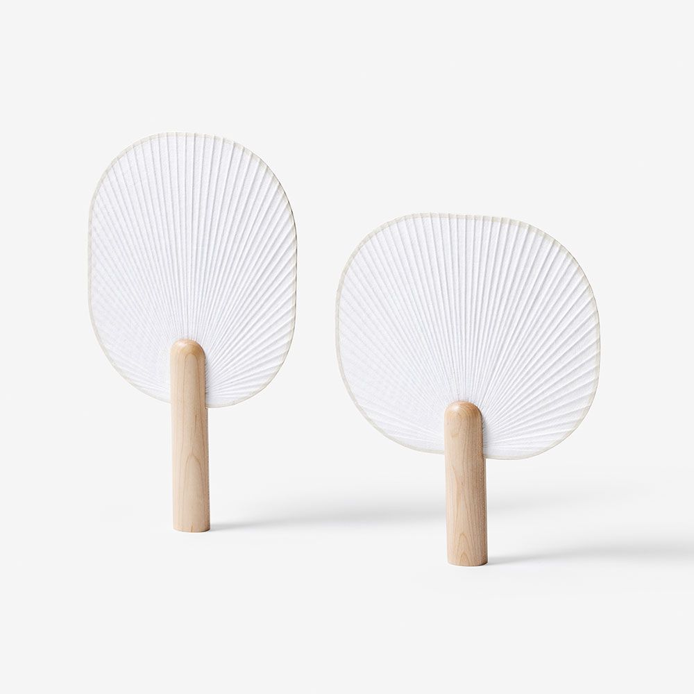 Autres objets connectés  - Brise de la forêt - géométrique, éventail en coréen - KHJ STUDIO