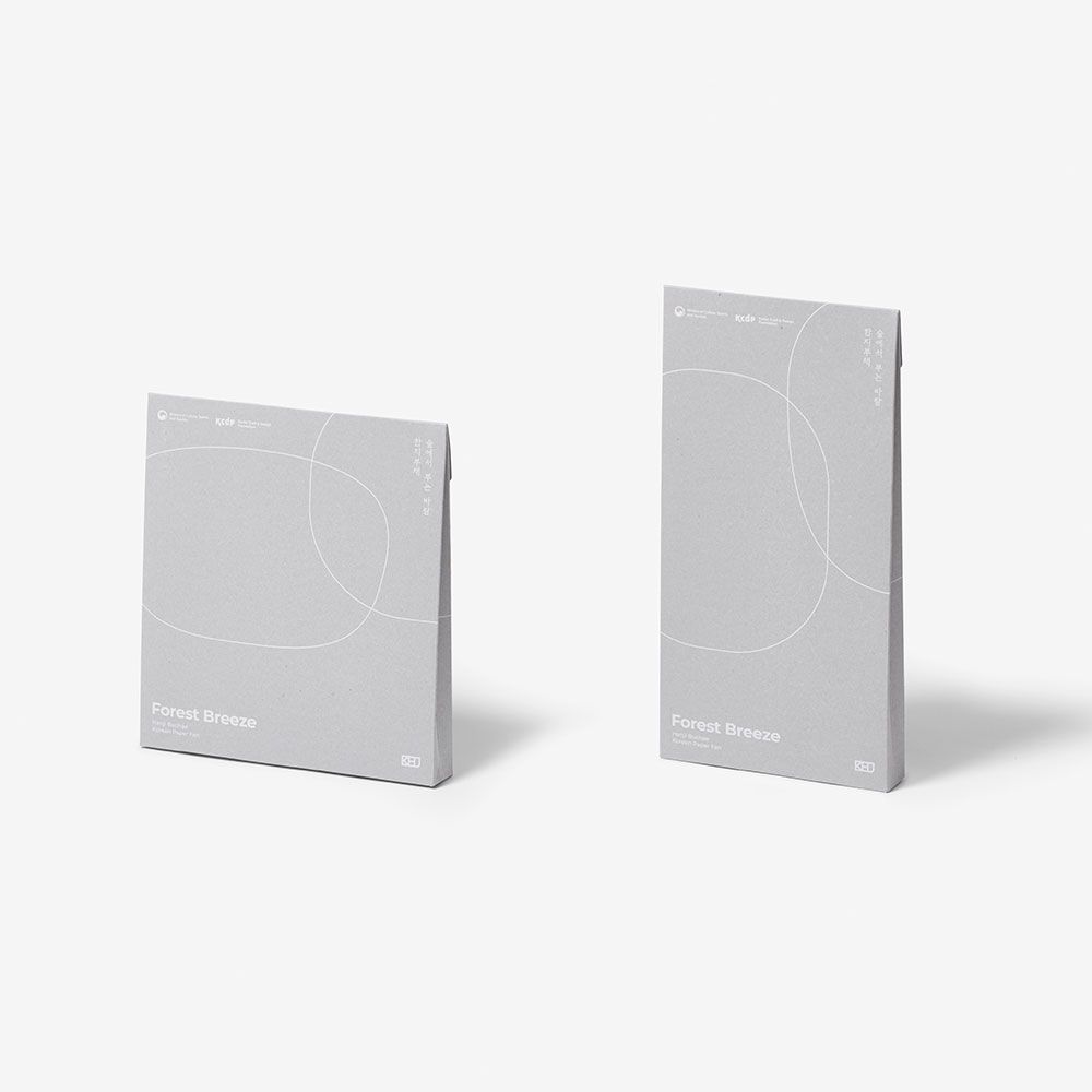 Autres objets connectés  - Brise de la forêt - géométrique, éventail en coréen - KHJ STUDIO