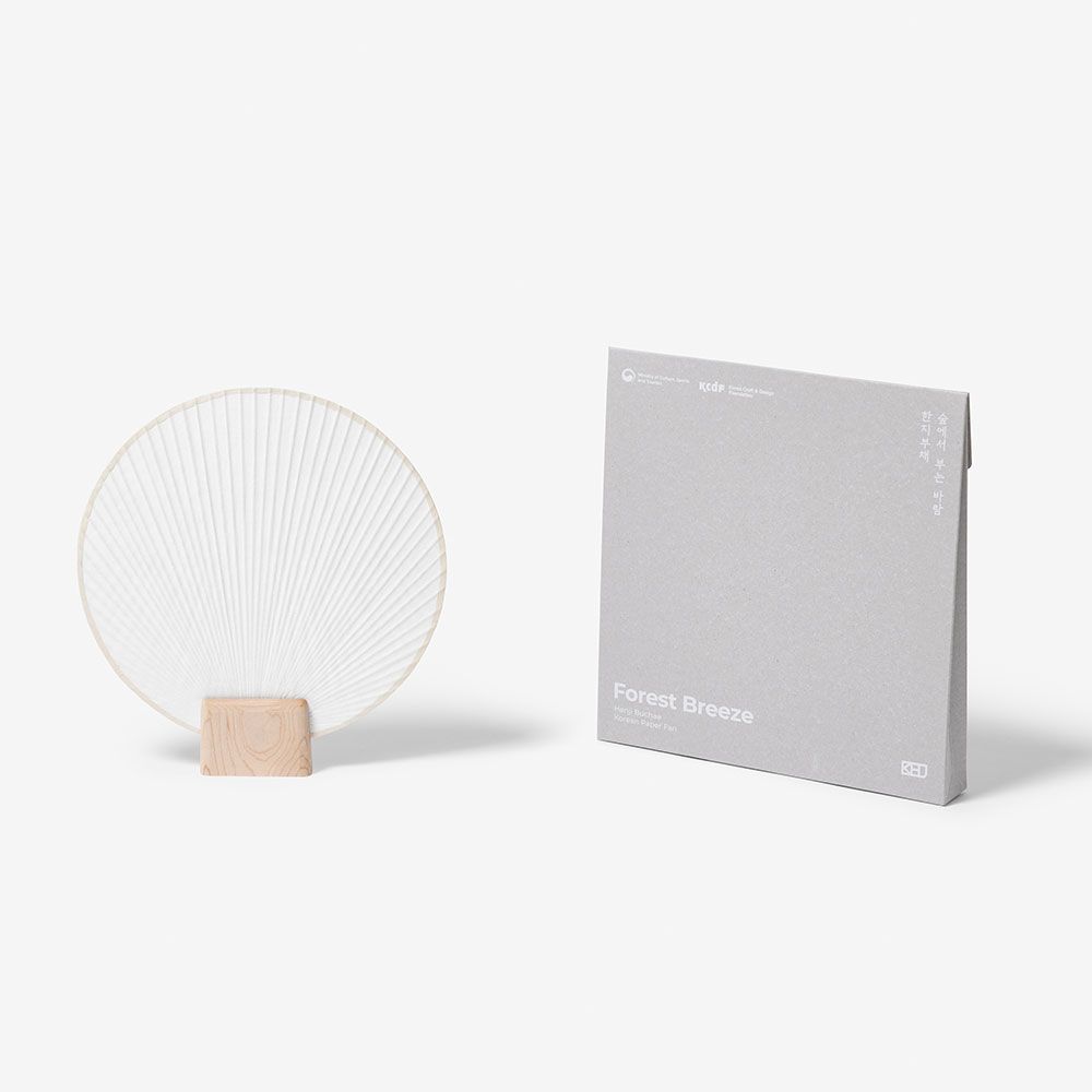 Autres objets connectés  - Brise de la forêt - cercle, éventail en coréen - KHJ STUDIO