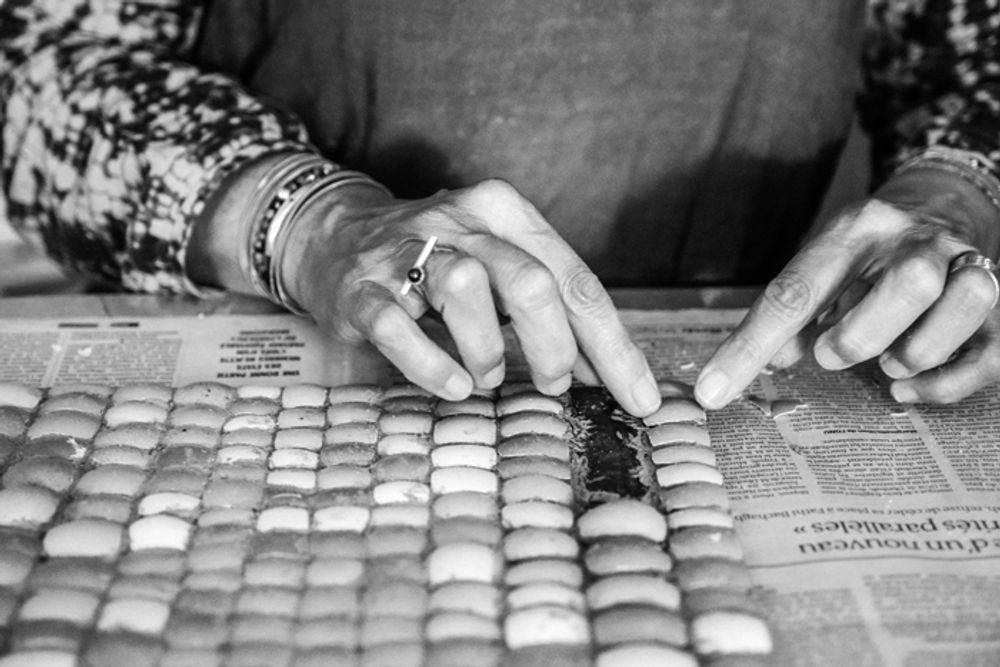 Decorative wall frescoes - Croc - NATHALIE CHAULAIC