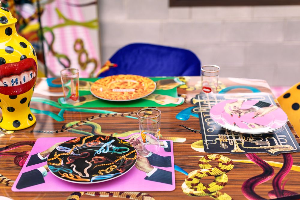 Objets de décoration - COLLECTION DE VAISSELLE - SELETTI