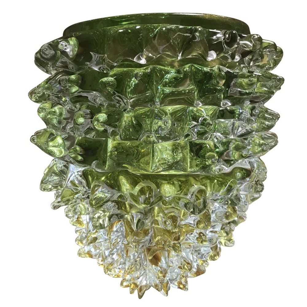 Art glass - Spike Murano glass vase - WAVE MURANO GLASS