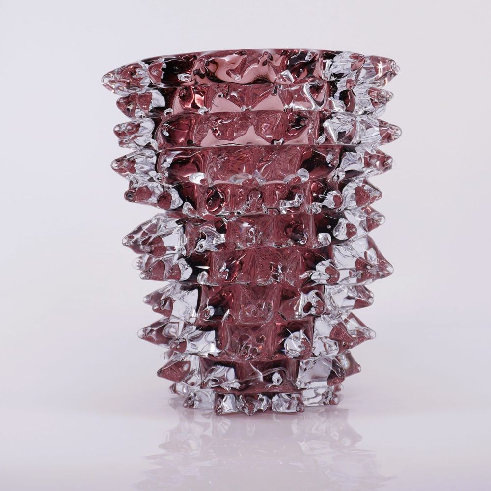 Verre d'art - Spike Murano glass vase - WAVE MURANO GLASS