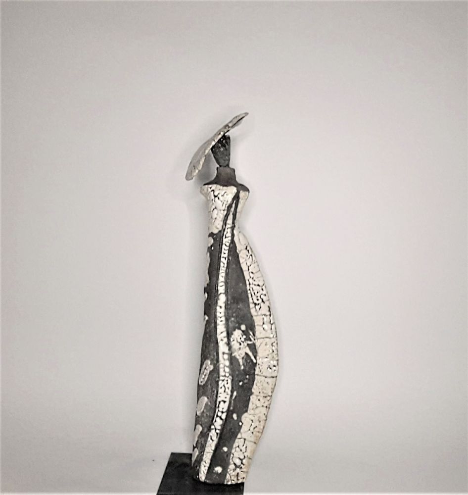 Sculptures, statuettes and miniatures - Fashion Raku Silhouettes Sculptures - MARIE JUGE SCULPTEUR