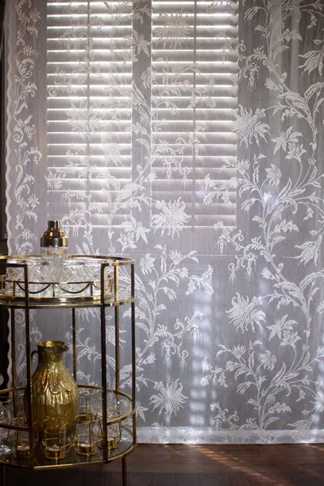Fabrics - Nottingham Lace - MYB TEXTILES LIMITED