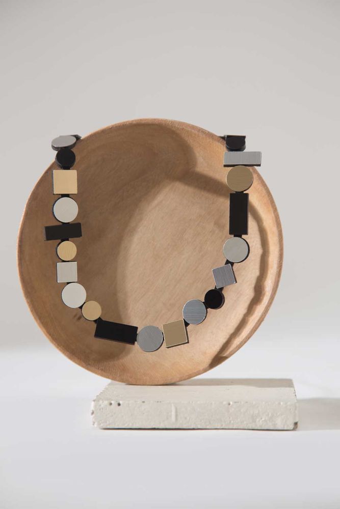 Jewelry - Bauhaus Necklace Round - ISKIN SISTERS