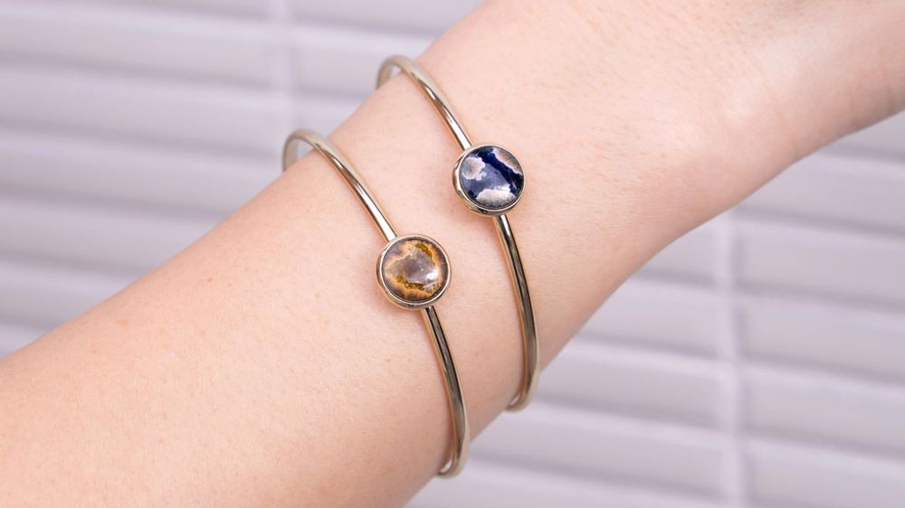 Gifts - 【Round shape】earrings, clip-on earrings, bracelet, ring and pendant - NANAYOSHA