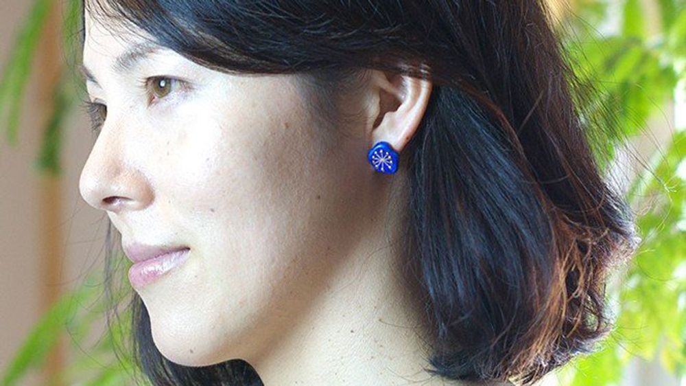 Jewelry - 【Fleecy Clouds 】Earrings (L) - NANAYOSHA