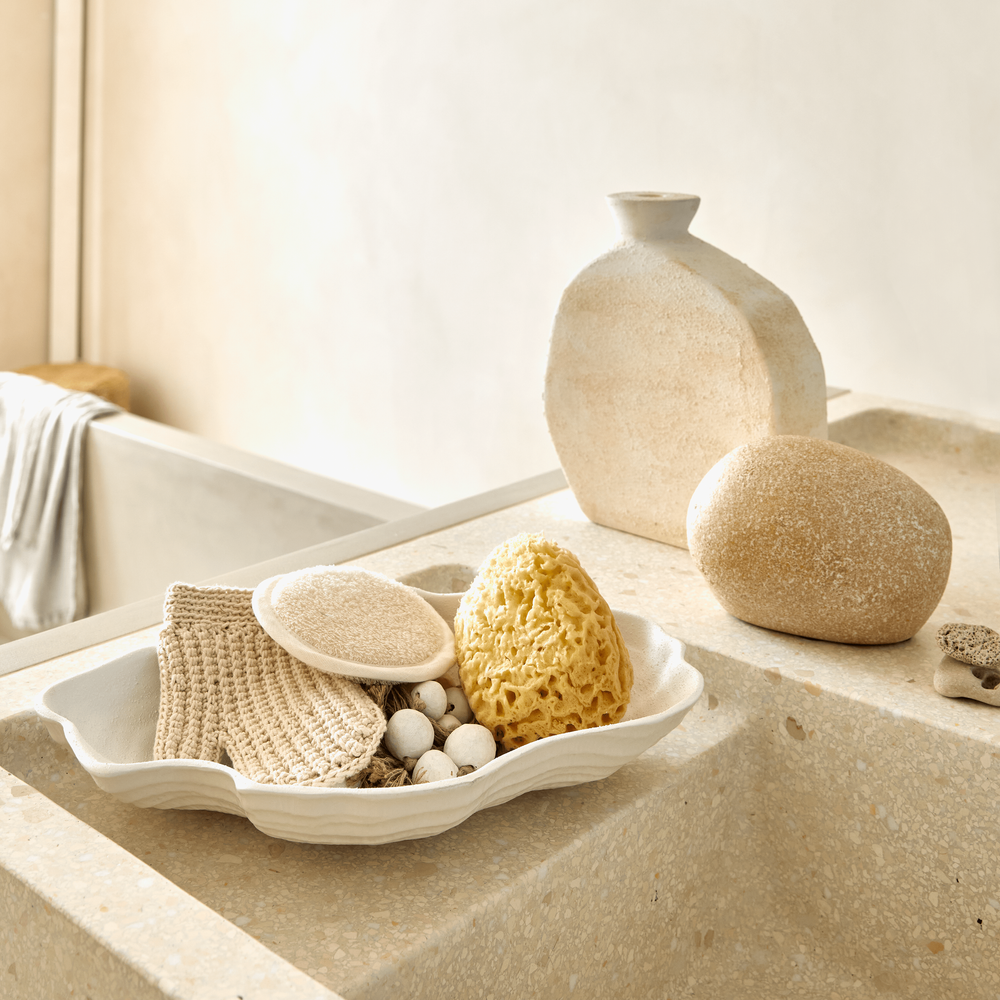 Design objects - Decorative object stone calcolo, set of 2 - URBAN NATURE CULTURE AMSTERDAM
