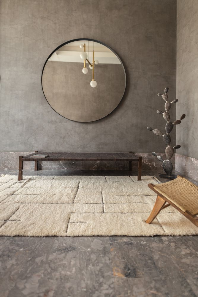 Tapis contemporains - Tapis interieur exterieur tressé LEAVES - AFK LIVING DESIGNER RUGS