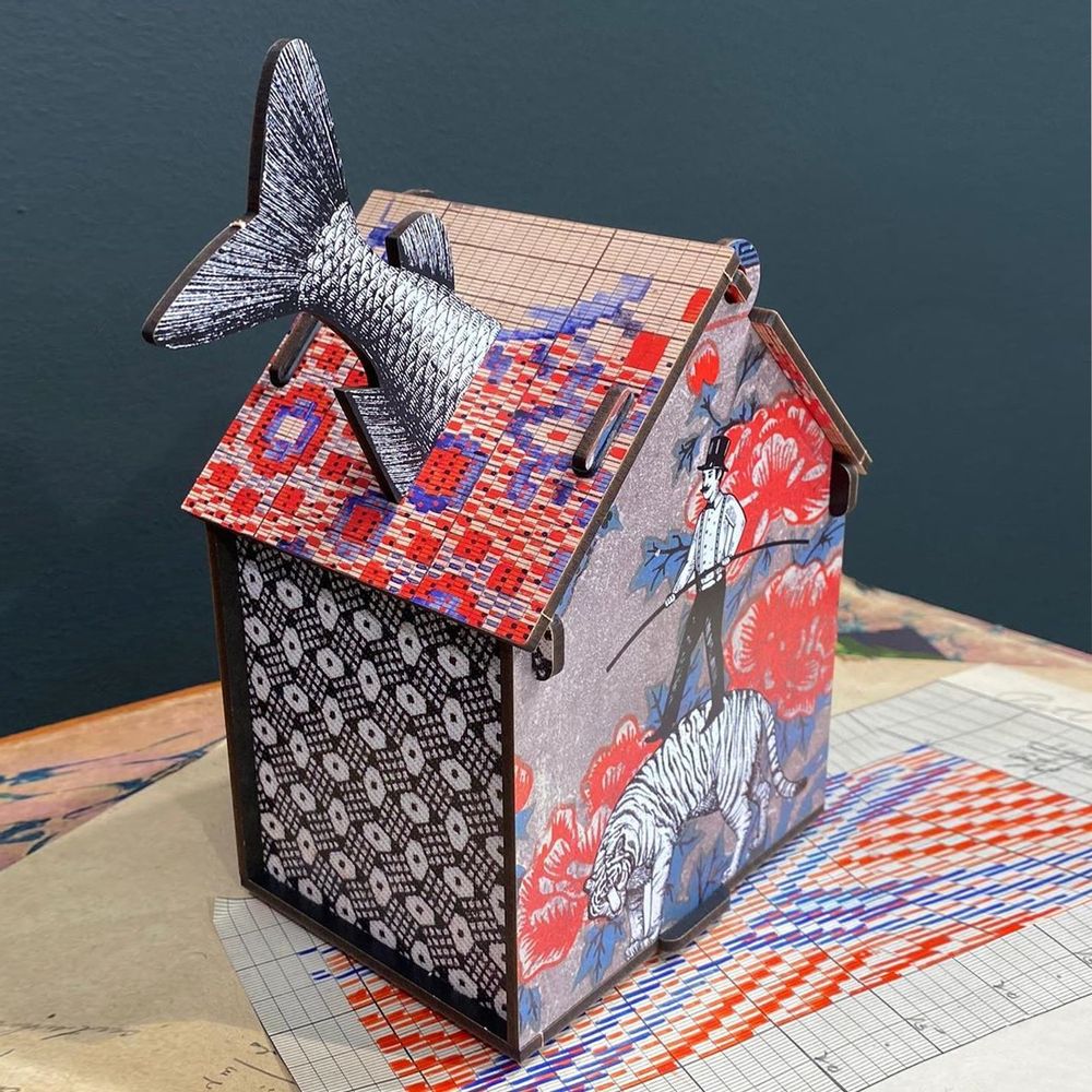 Coffrets et boîtes - Petite boîte de rangement - Twisting Dive - MIHO UNEXPECTED THINGS