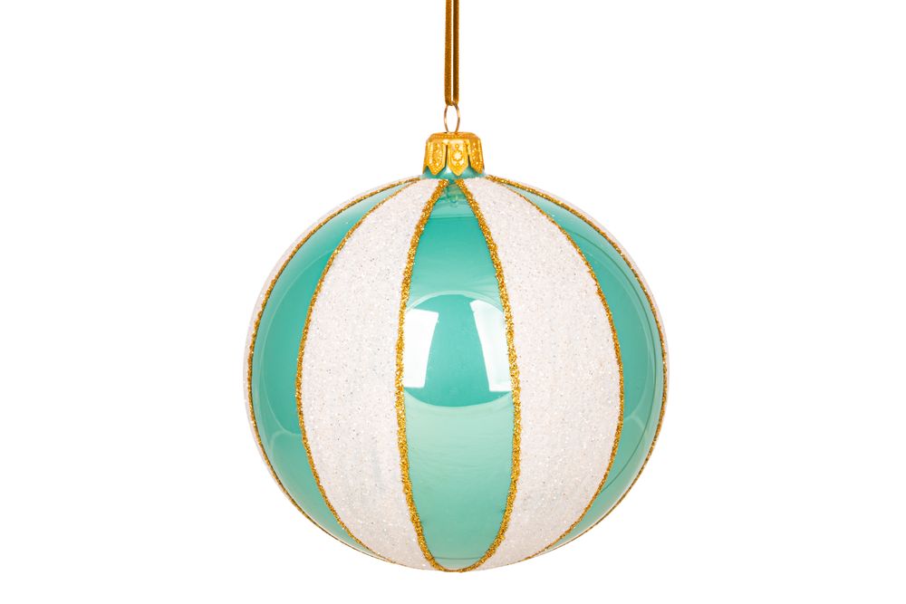 Christmas garlands and baubles - CRISTMAS GLASS ORNAMENTS 'P' COLLECTION - HURAS FAMILY // GLASSWARE ART STUDIO S.C.