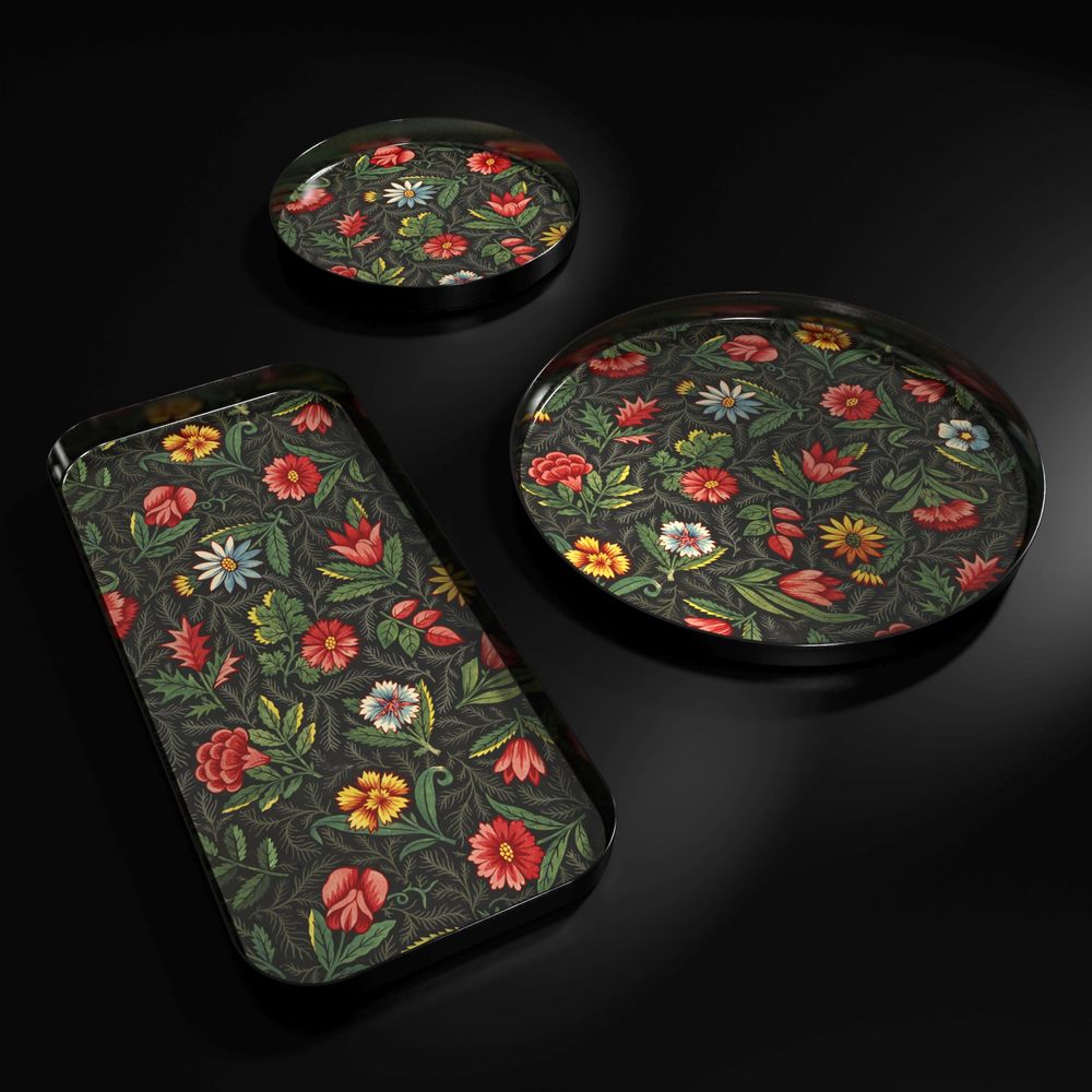 Plateaux - Smiling Land - Plateau artisanal - MIHO UNEXPECTED THINGS