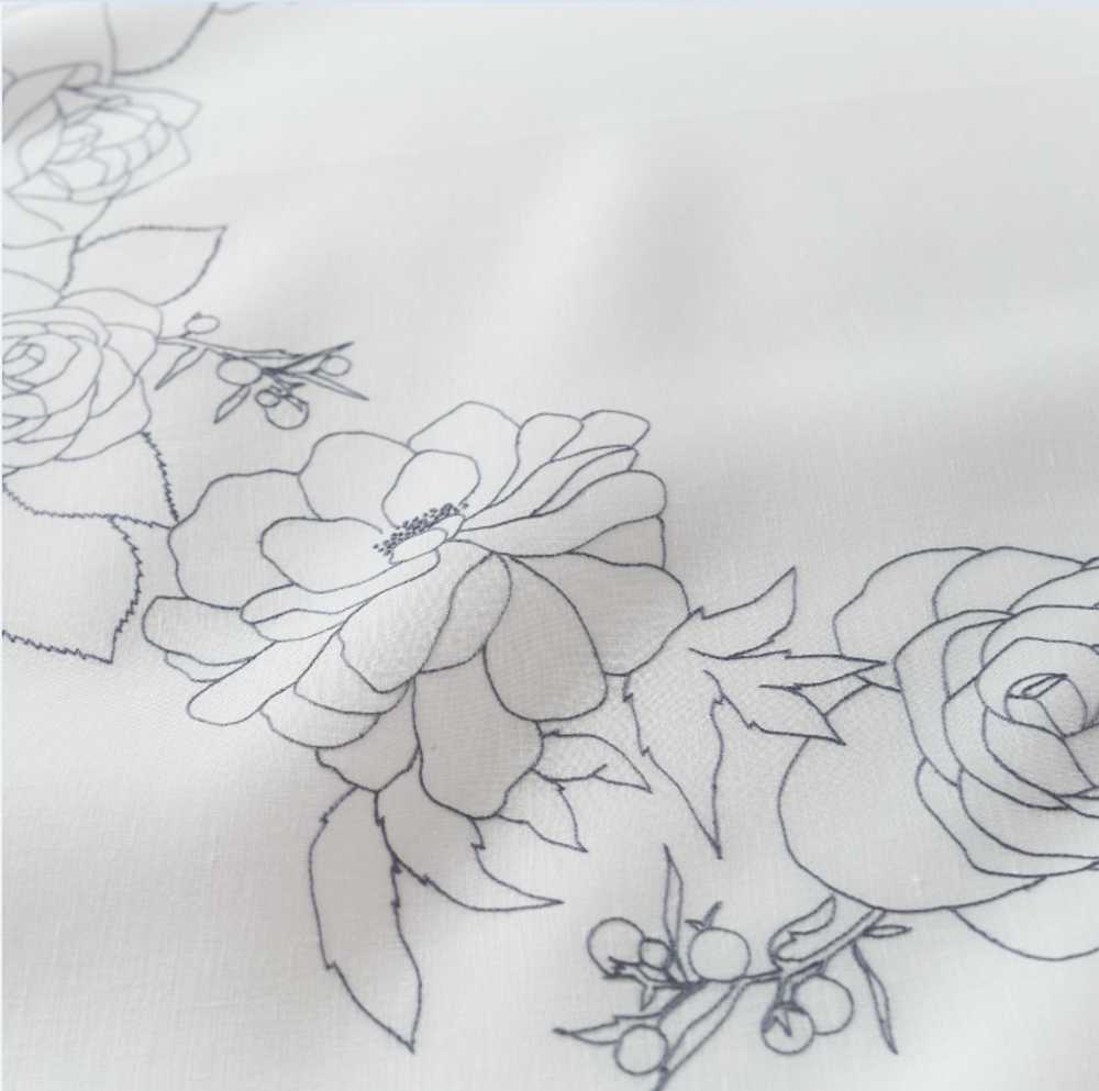 Bed linens - “Mille Fleurs” household linen - VIS A VIS PARIS