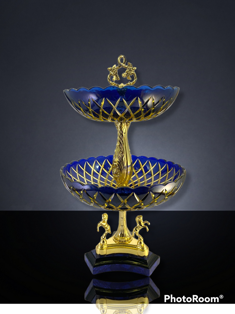 Clocks - TABLE CLOCK 1800s style in bronze plated, crystal and marble. - OLYMPUS BRASS