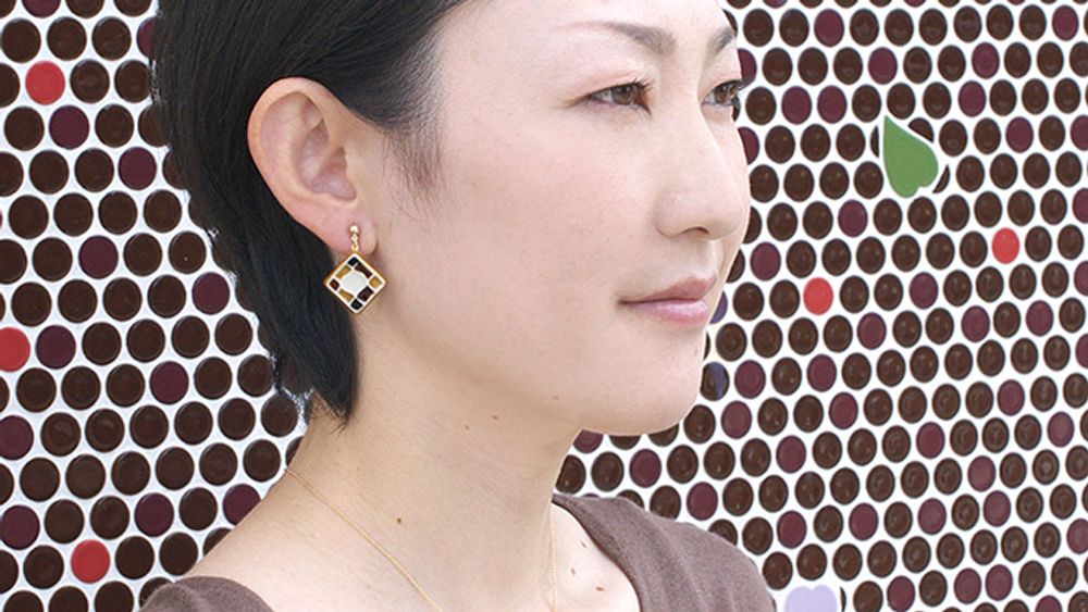 Gifts - 【MOSAIC】Earrings (L) - NANAYOSHA