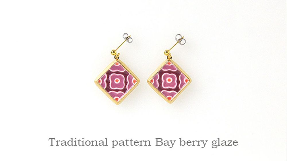 Gifts - 【MOSAIC】Earrings (L) - NANAYOSHA