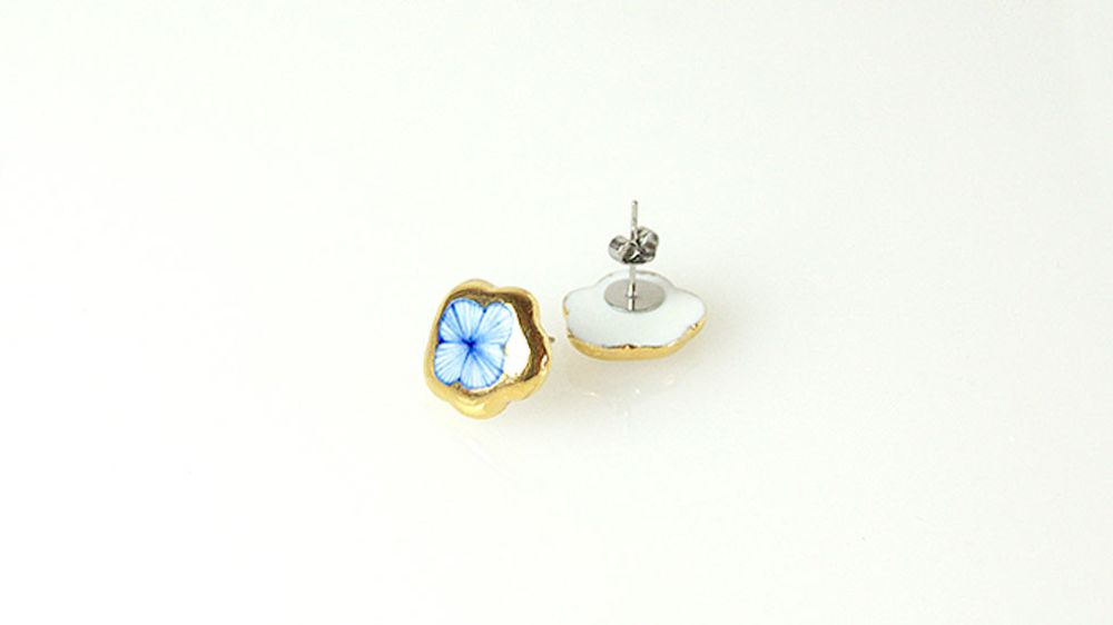 Jewelry - 【Fleecy Clouds 】Earrings (L) - NANAYOSHA