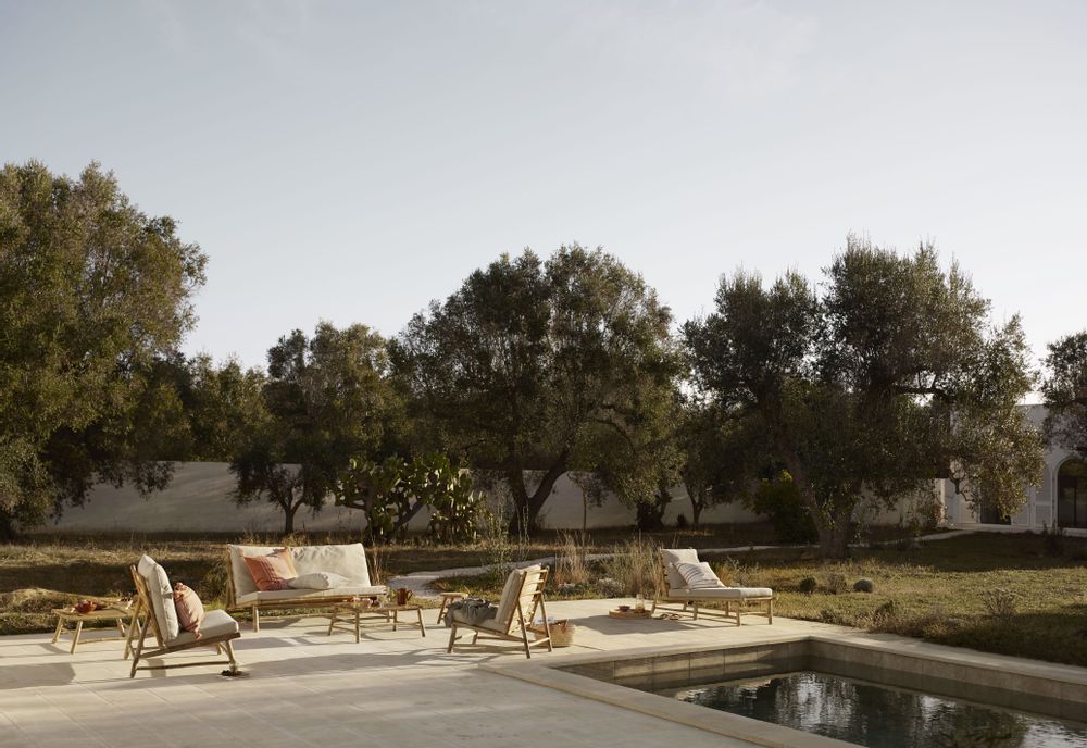 Lawn sofas - Bamboo furniture - TINEKHOME