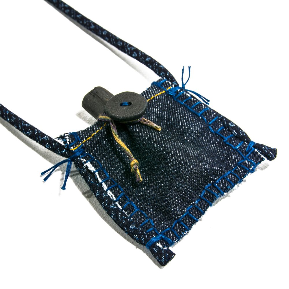 Jewelry - KOFU-EDAMAKI Long Necklace - CHARCOAL ESKIMEÏT