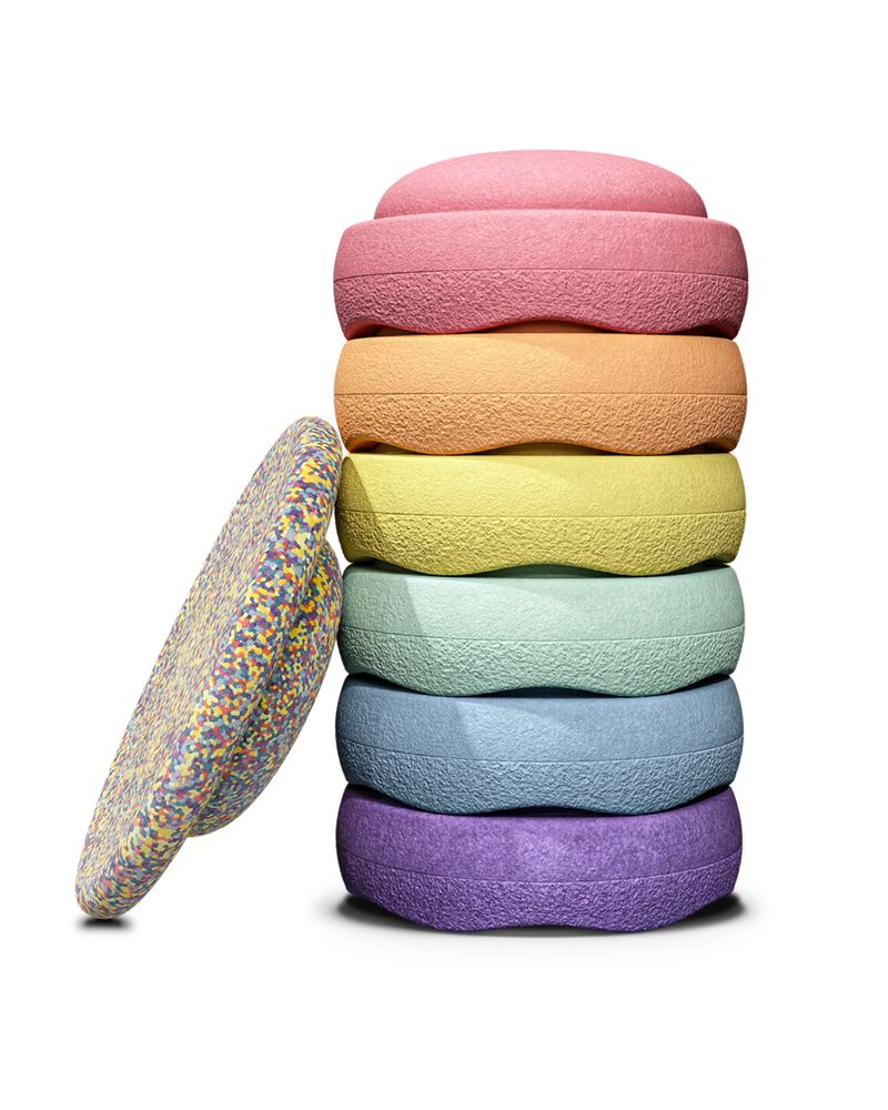 Jouets enfants - Stapelstein® Rainbow Set pastel - STAPELSTEIN