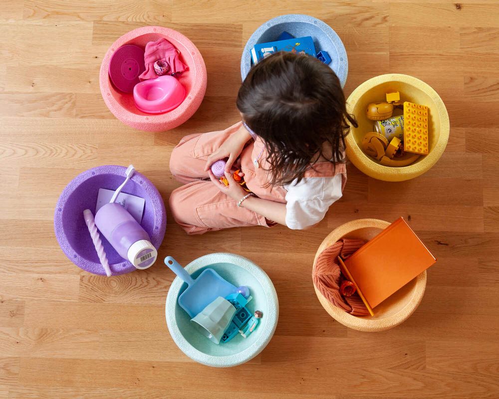 Jouets enfants - Stapelstein® Rainbow Set pastel - STAPELSTEIN