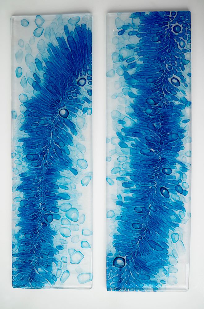 Verre d'art - Under Water - BO GLASS STUDIO