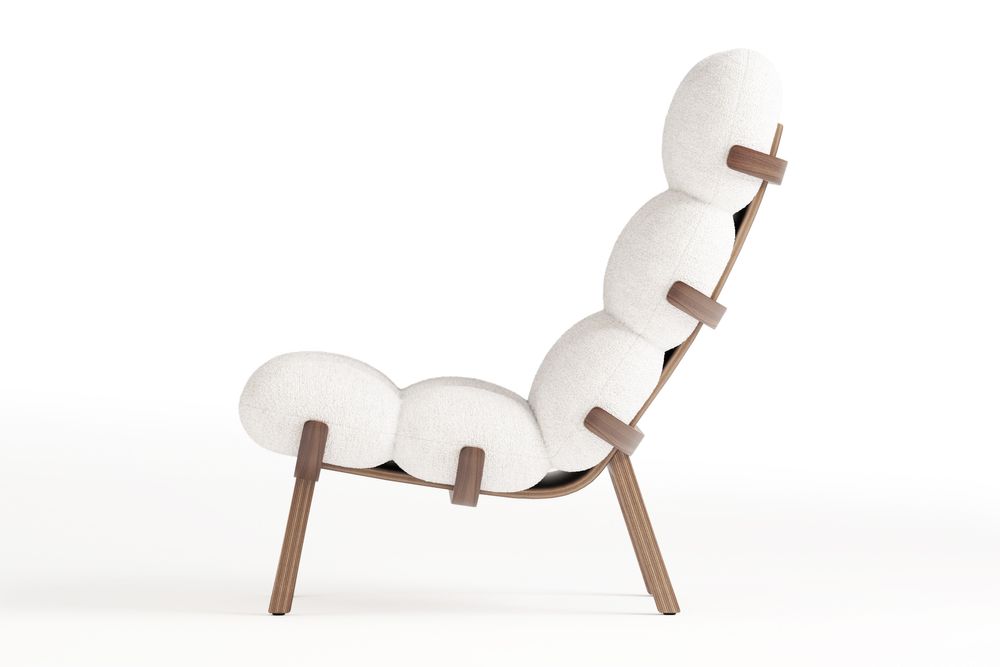 Fauteuils - Fauteuil NUAGE - Noyer - SOLLEN