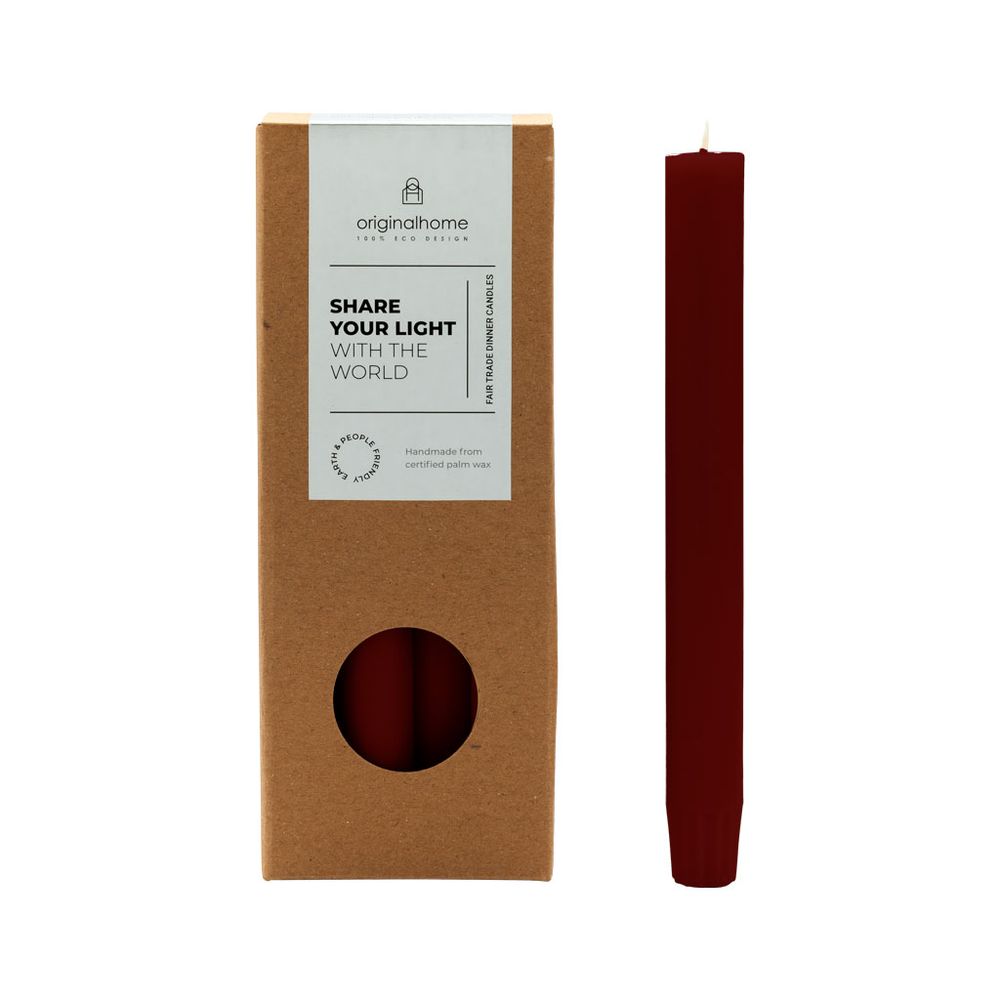 Cadeaux - Bougies de dîner - ORIGINALHOME ECO DESIGN