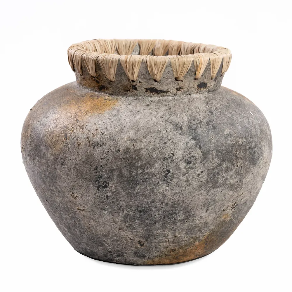 Vases - Le Vase Styly - Gris Antique - M - BAZAR BIZAR LIVING