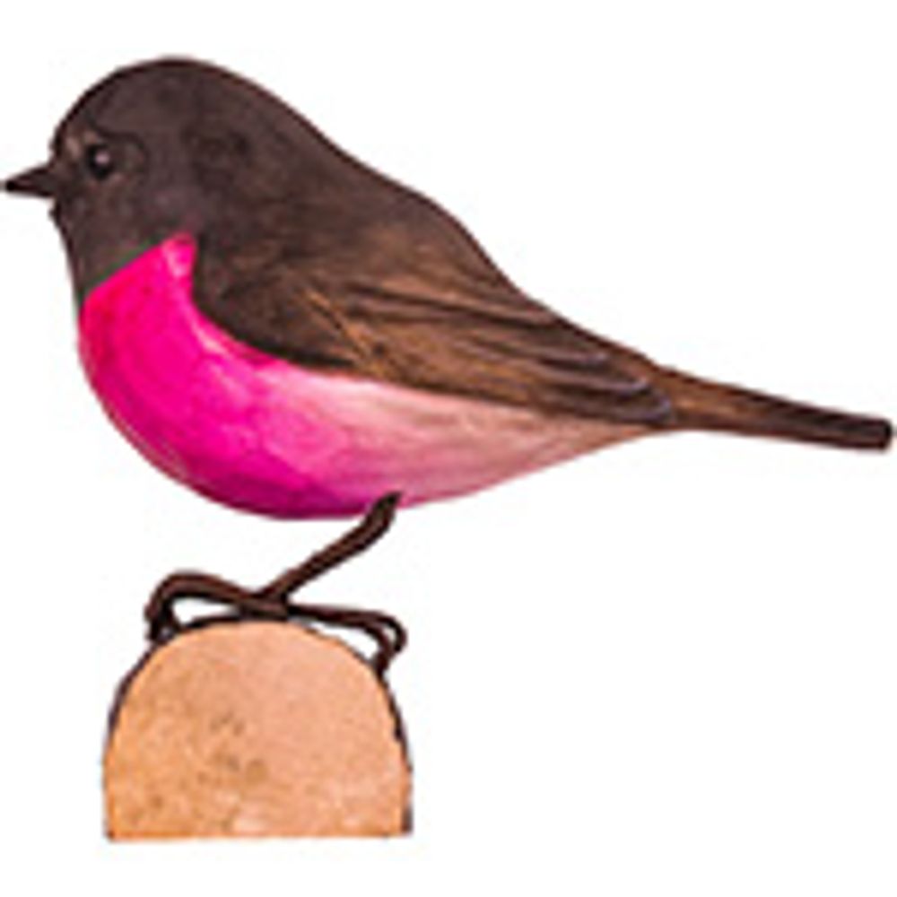 Objets de décoration - DecoBird Pink Robin - WILDLIFE GARDEN