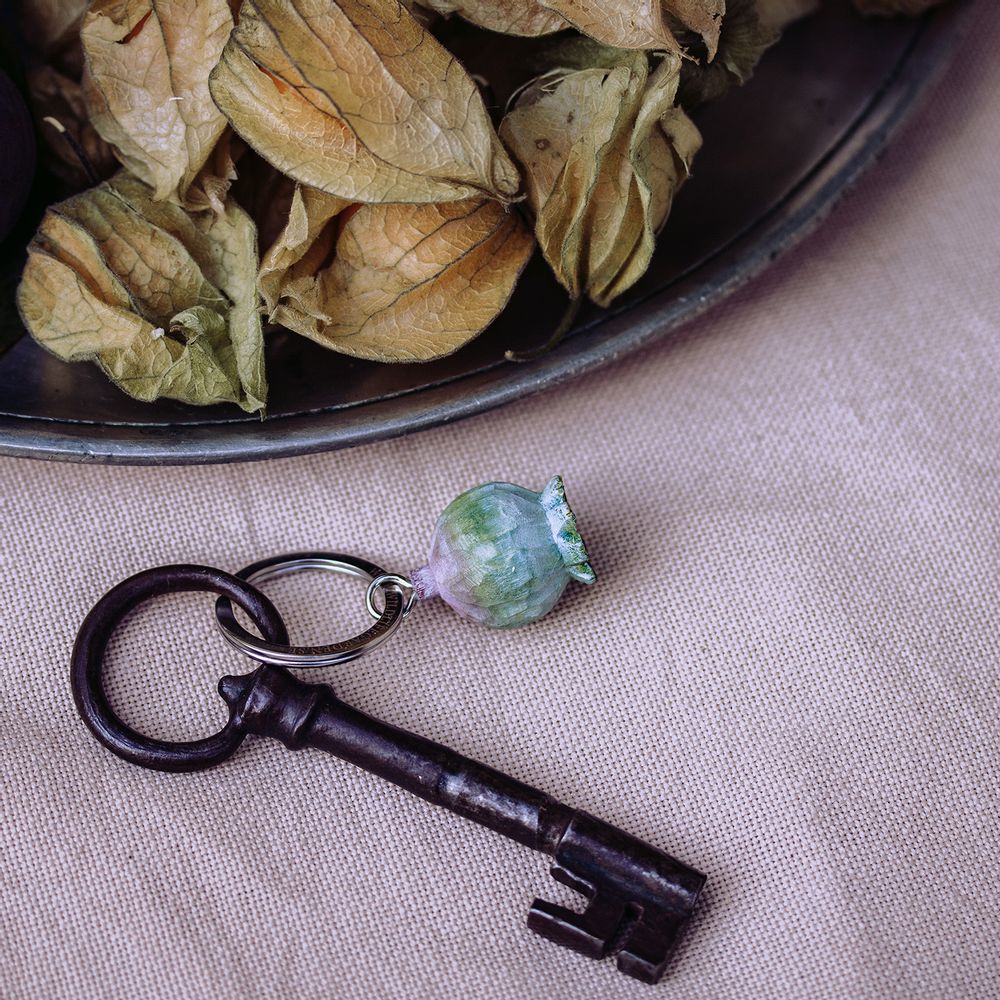Decorative objects - Wooden Keyrings - WILDLIFE GARDEN