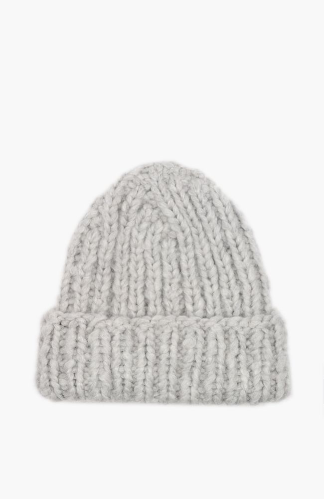Hats - Pure Cashmere Fold-Up Hand Knit Hat - #668 H-CBR - KARAKORAM ACCESSORIES