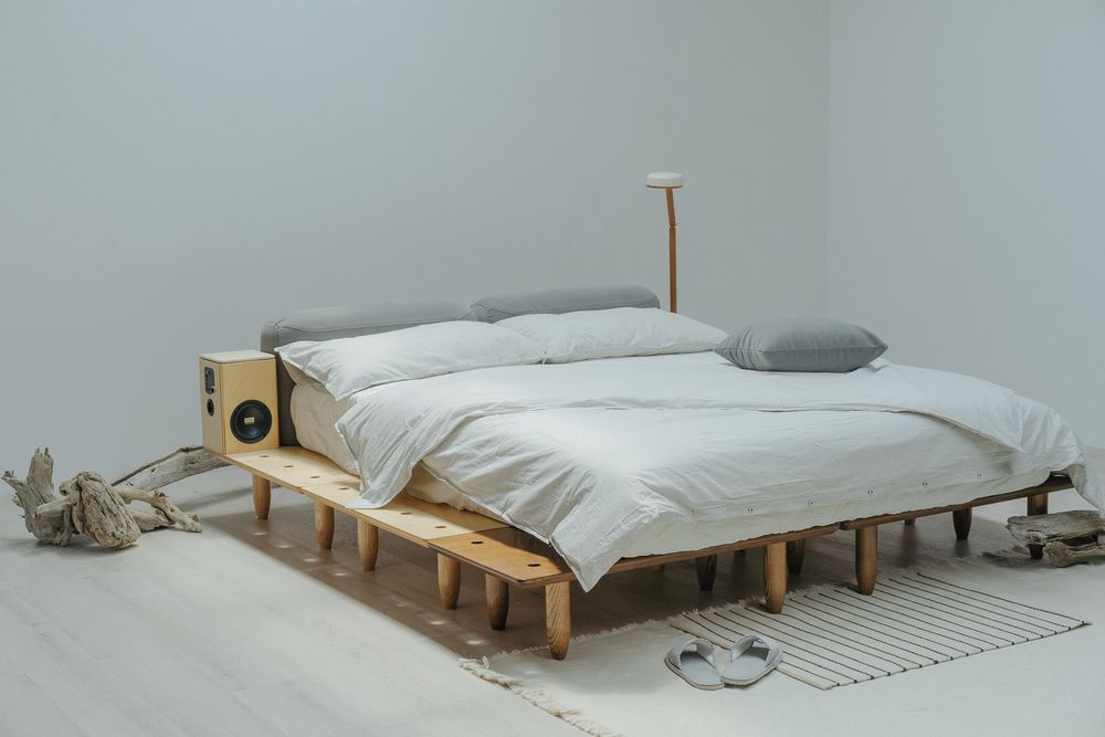 Lits - Sommier Double - QBIT