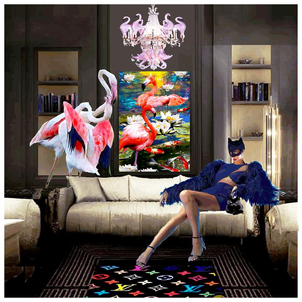 Paintings - A journey with my fantasy - BENCIV ART GALLERY