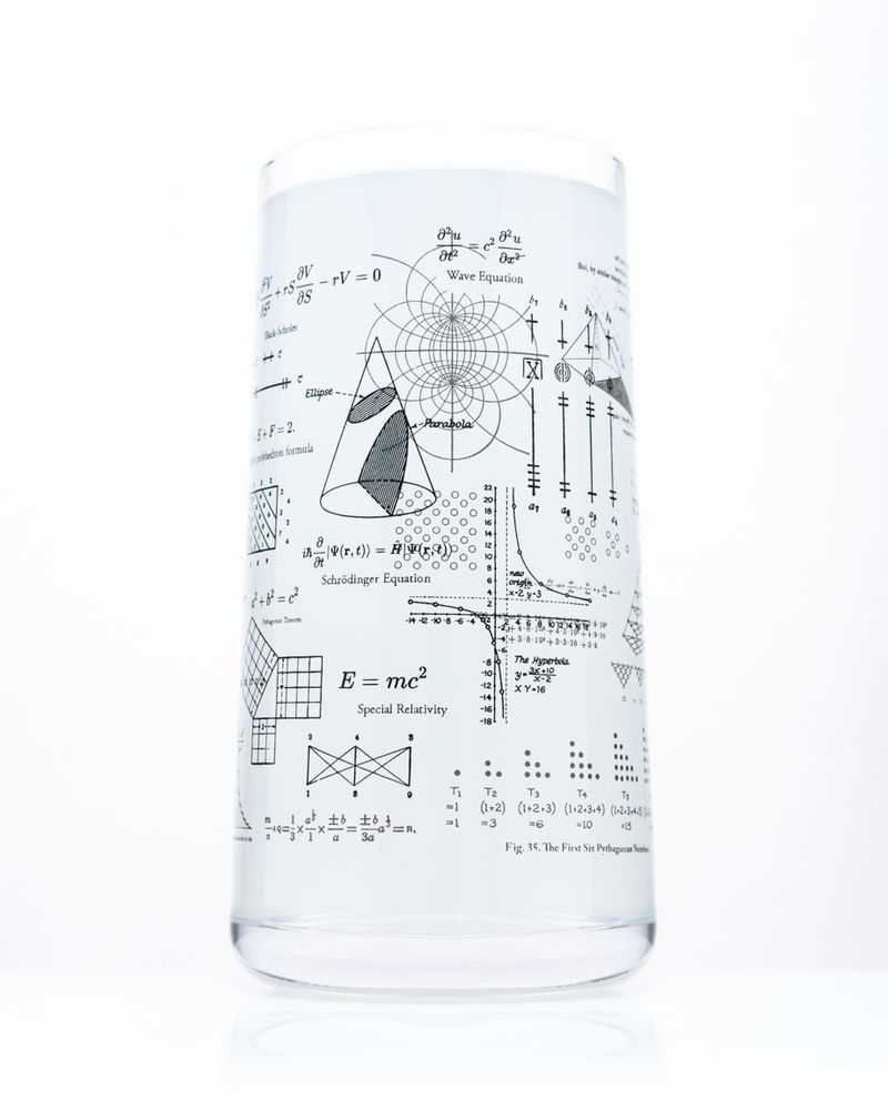 Glass - Vintage Science Drinking Glasses - COGNITIVE SURPLUS