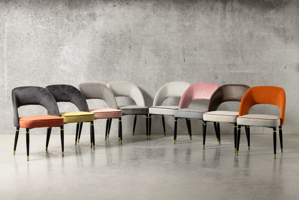 Sièges pour collectivités - CHAIR VELVET HOUSTON - ETHAN CHLOE - GARPE GROUP -