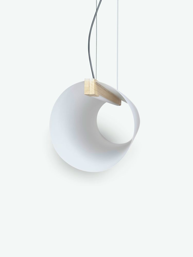 Ceiling lights - ENSO pendant natural oak - MOTARASU