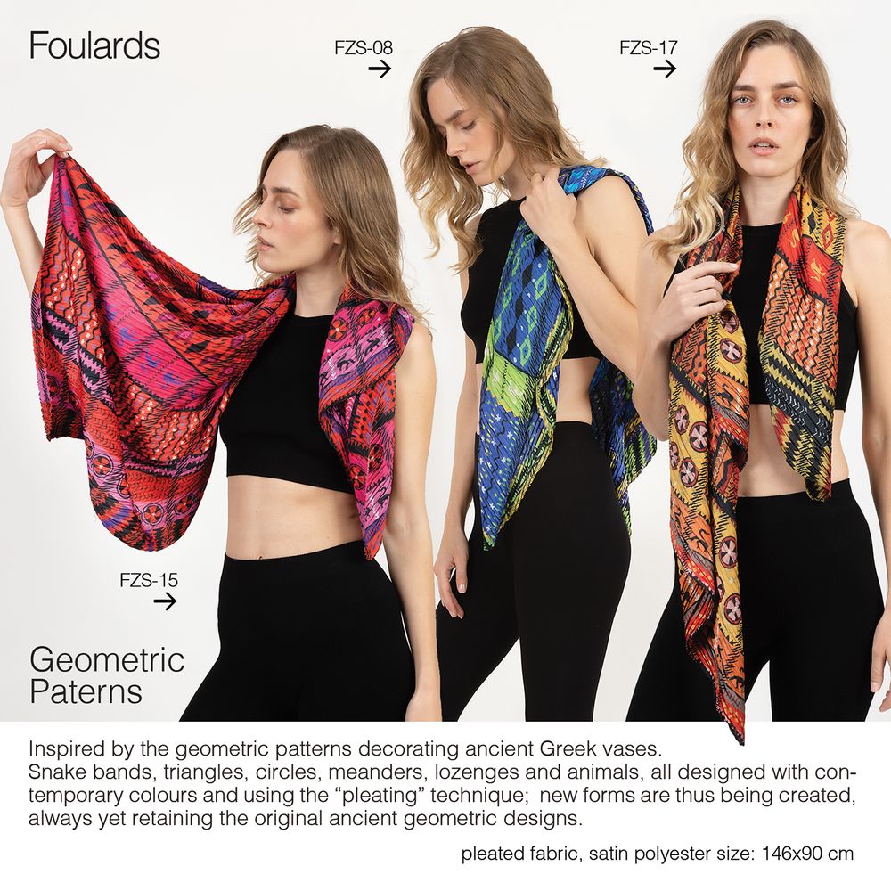 Foulards et écharpes - FOULARDS, ÉCHARPES, SACS ET BRACELETS - ALEXANDRA TSOUKALA