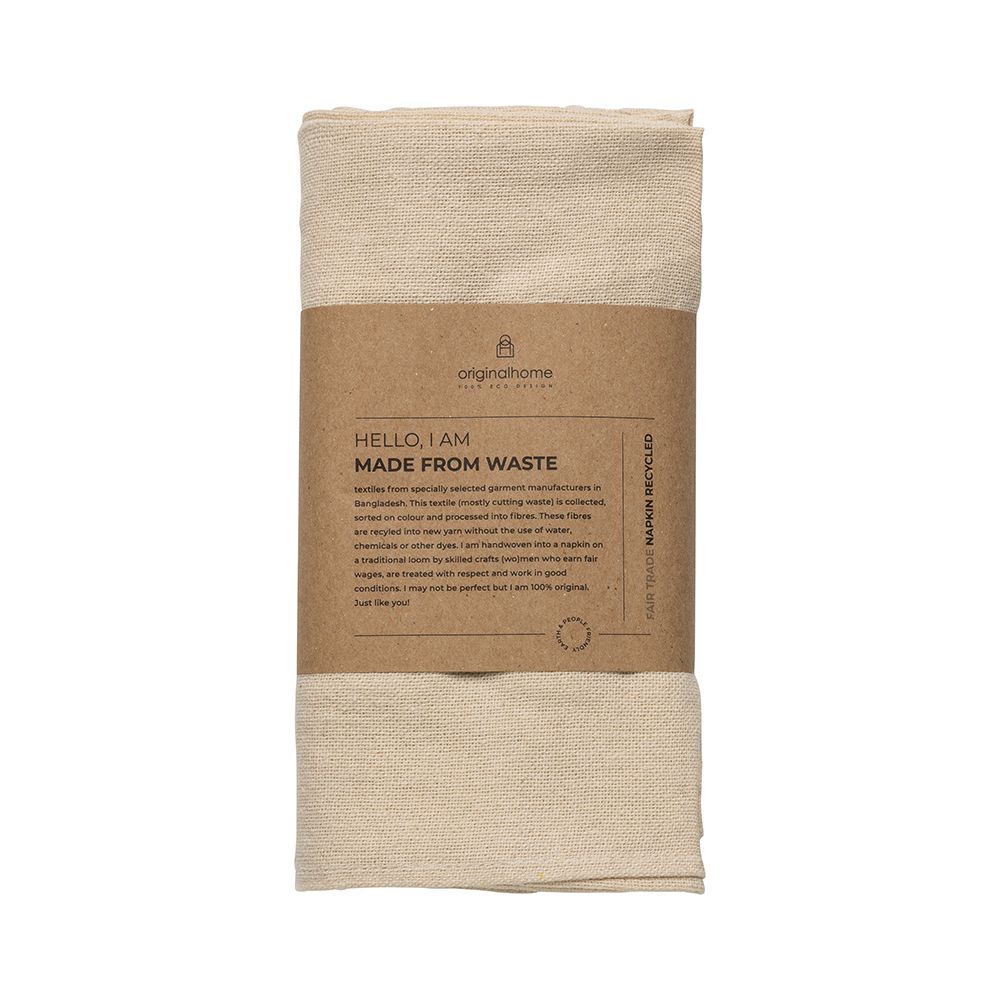 Kitchen linens - Napkins Recycled textile - ORIGINALHOME ECO DESIGN