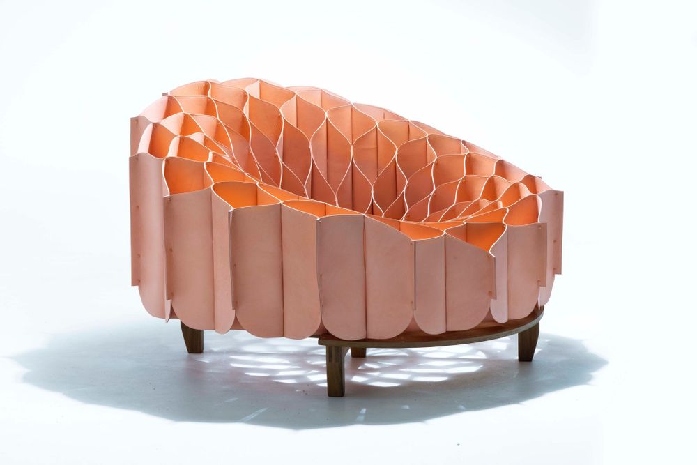 Lounge chairs - Bloom Chair - KOBE LEATHER
