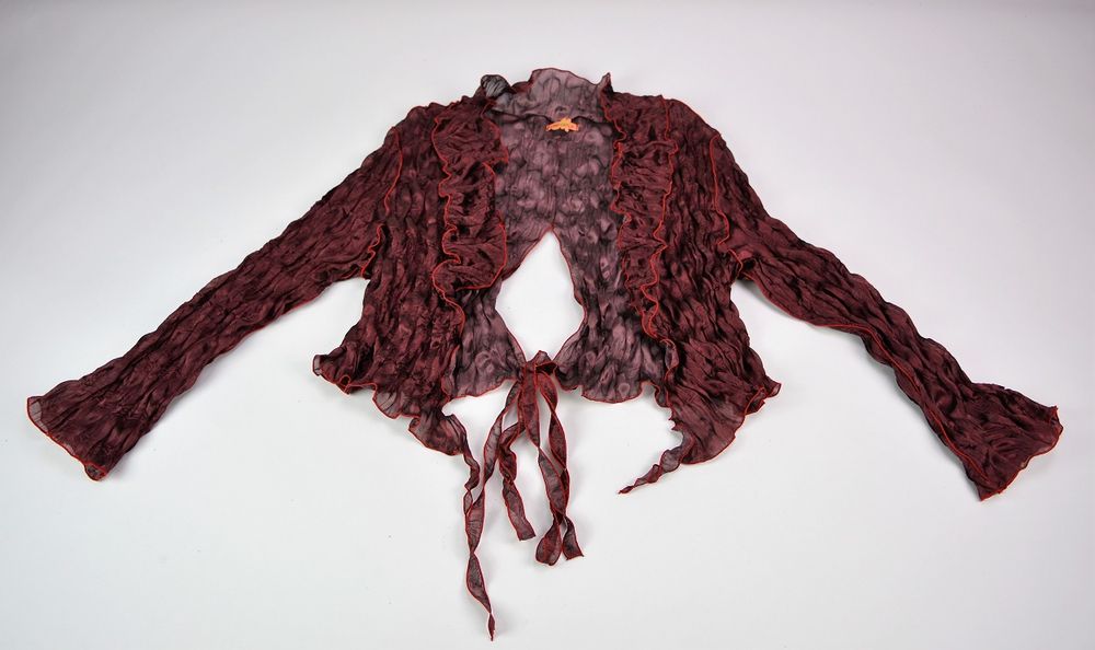 Apparel - Evening wear pleated bolero - LINÉ-GÖLZ