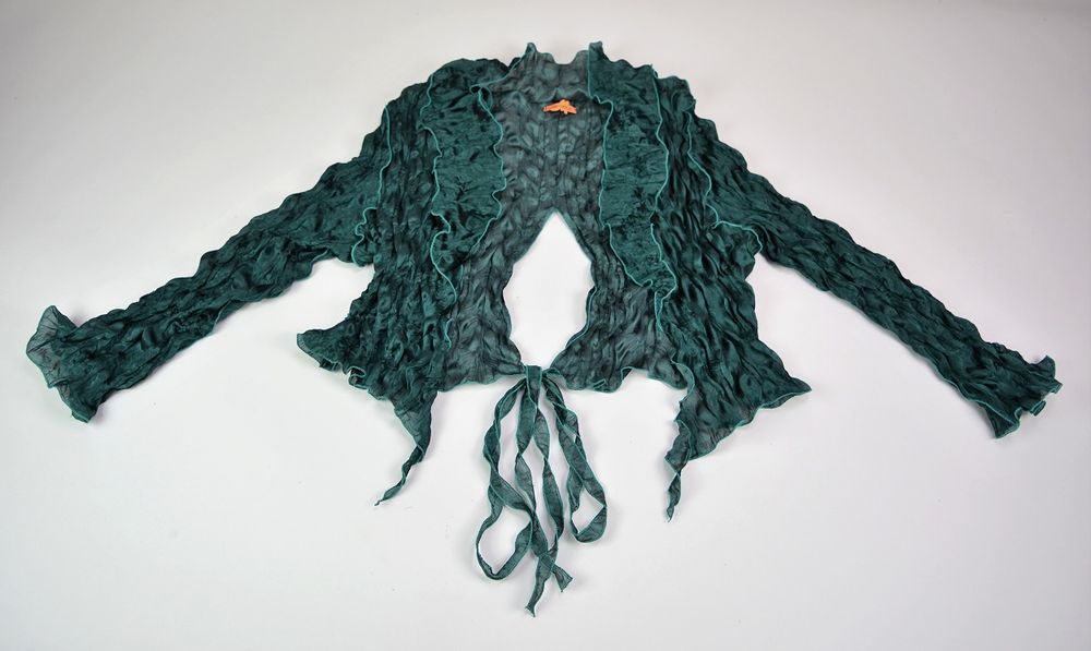 Apparel - Evening wear pleated bolero - LINÉ-GÖLZ