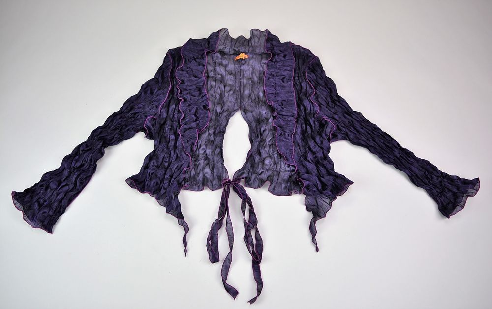 Apparel - Evening wear pleated bolero - LINÉ-GÖLZ
